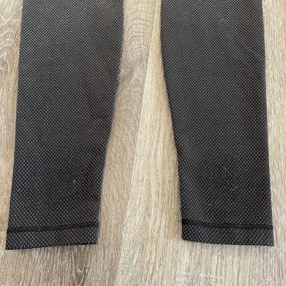 Lululemon Wunder Under Pant Diamond Dot Black White - Size: 10 - Picture 6 of 9